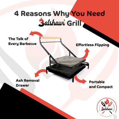 3alshawi™ Flipping Grill - #1 Grill In Lebanon